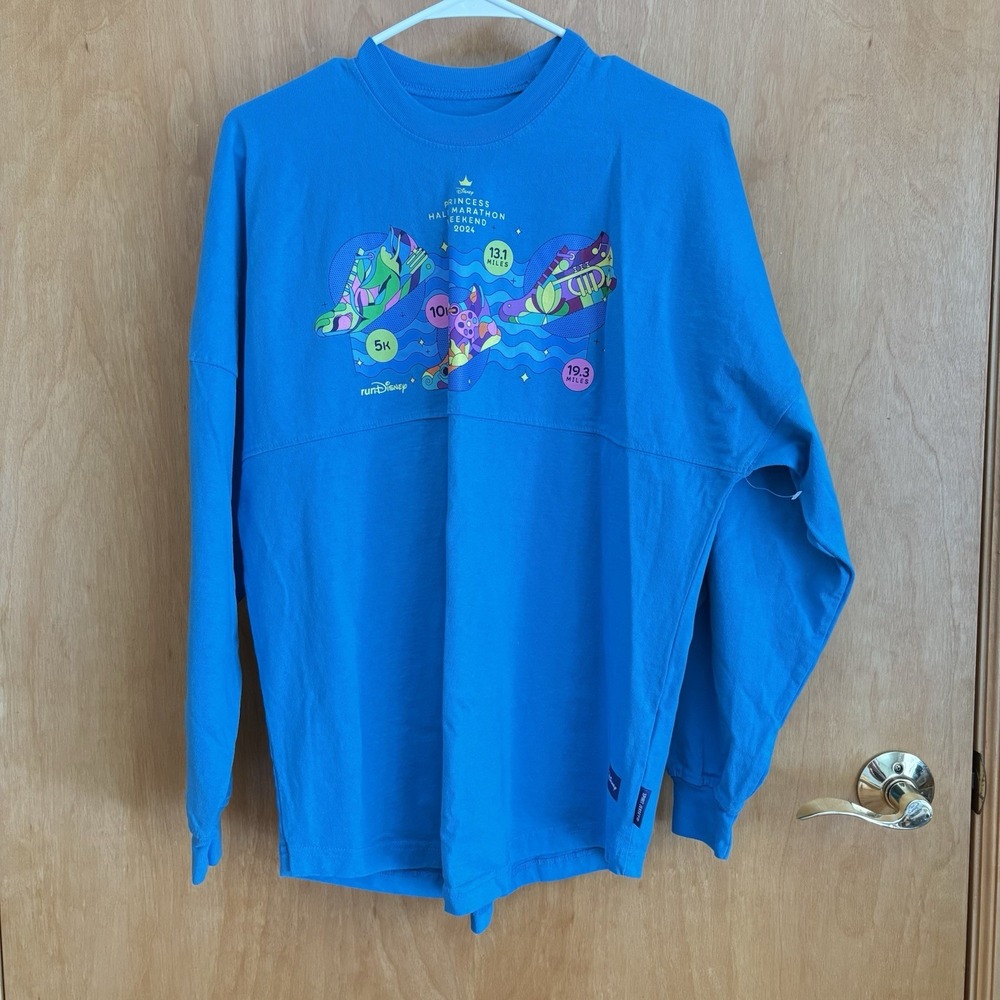 Run Disney 2024 Princess Half Marathon Weekend Spirit Jersey NWOT - Size Small